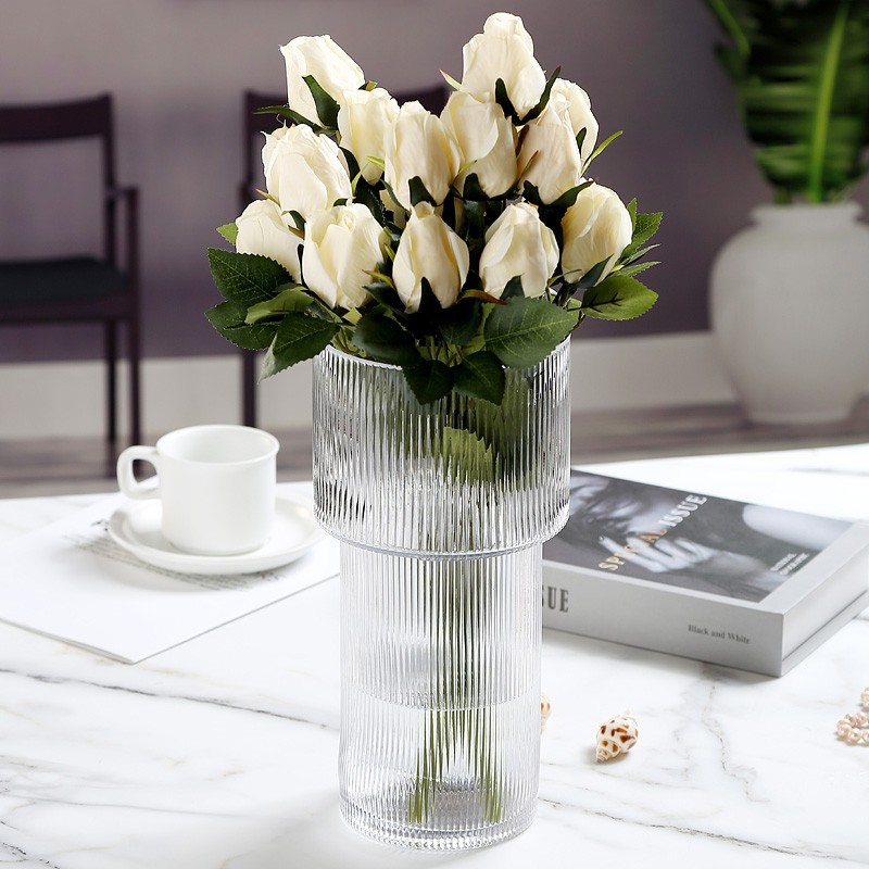 Lalique Vase | Glass Vase For Flower | Hurricane Glass Vase | Home Accessories