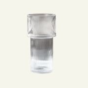 Lalique Vase | Glass Vase For Flower | Hurricane Glass Vase | Home Accessories