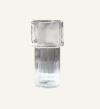 Lalique Vase | Glass Vase For Flower | Hurricane Glass Vase | Home Accessories