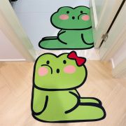 Entryway Rug Washable | Cute Cartoon Diatomaceous Bath Mat | Non-Slip Bathroom Mat