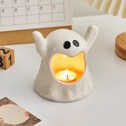 Cute Ghost Ceramic Ashtray | Unique Halloween-Themed Ashtray | Fun and Decorative Smoking Accessory