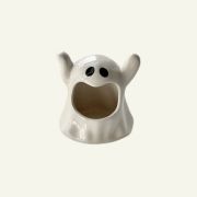 Cute Ghost Ceramic Ashtray | Unique Halloween-Themed Ashtray | Fun and Decorative Smoking Accessory